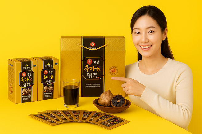 경북의성 흑마늘 액기스, 30개