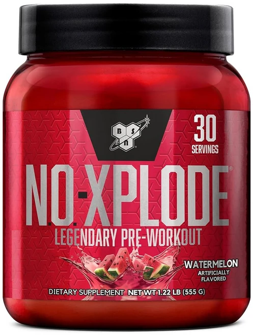 BSN N.O.-XPLODE 쿨 러쉬 프리 운동 파우더 크레아틴 및 베타-알라닌이 함유된 남녀를 위한, Watermelon, 1.2 Pound (Pack of 1), 1, 555g - 쿠팡