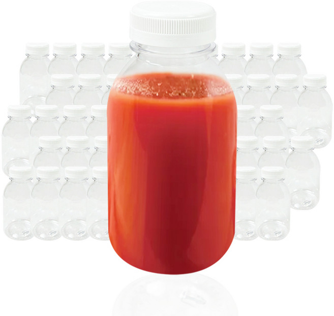 우유병 우유페트병 과일청 소스 커피 공병 (세트), 50개, 500ml
