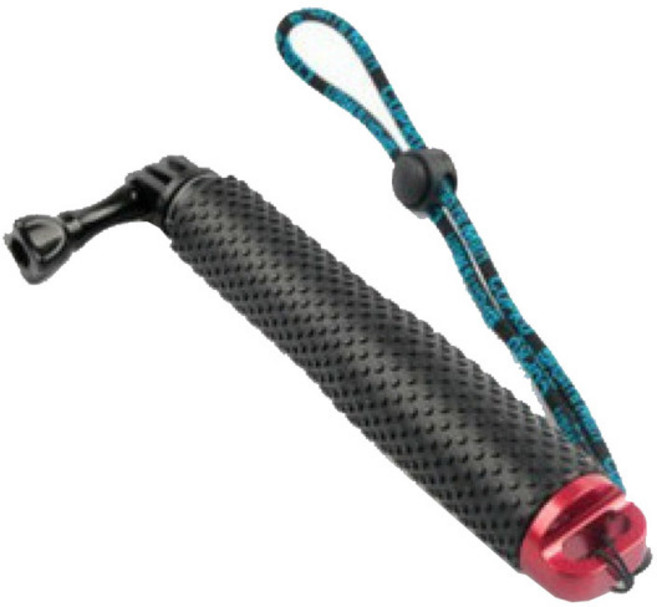 야외 사진 촬영용 확장 가능한 폴 미니 셀카봉 방수 모노포드 블루 고프로 히어로 13 12 11 10 98 액션 비디오 카메라용, 02 Rose Pink, 1개