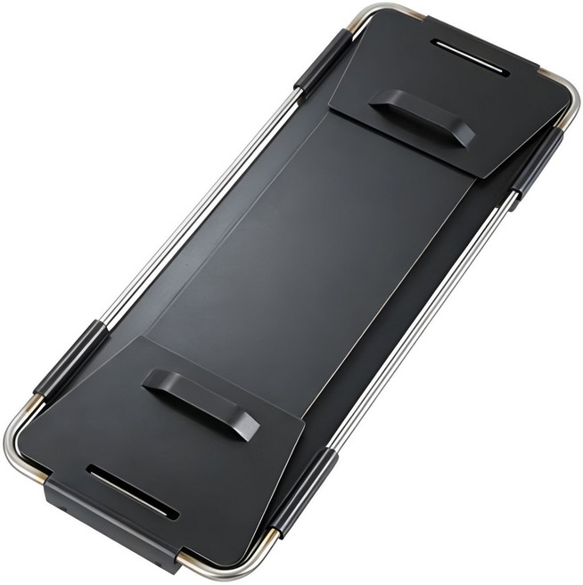 便攜折疊式燒烤爐, 1個, 一秒折疊燒烤架+不銹鋼調節簽+碳夾+油刷【無烤網】