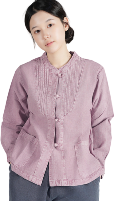 편한생활한복 여자 개량한복 상의 봄 가을 생활한복