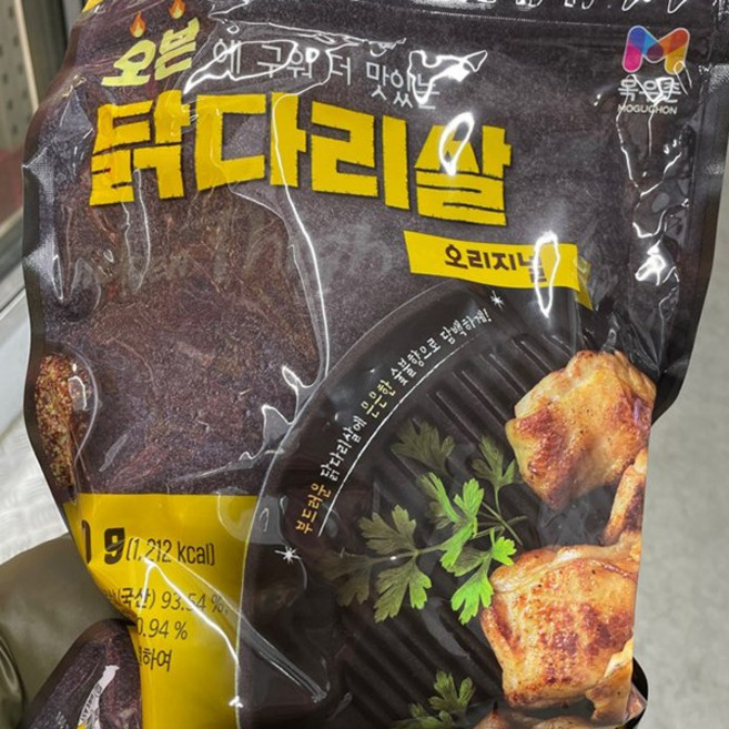 목우촌 오븐 오리지널 닭다리살, 600g, 1개