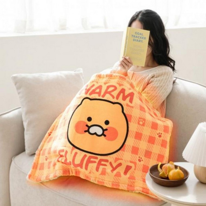 겨울 전기 필수템 캐릭터 무릎 USB 담요 보온 온열 사무실 캠핑용, 상세페이지 참조, 상세페이지 참조