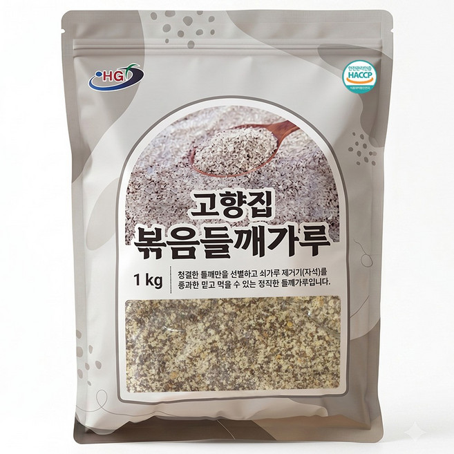 권도령방앗간 볶음 들깨가루 100% 껍질째 거친입자 고소한맛, 1개, 1kg
