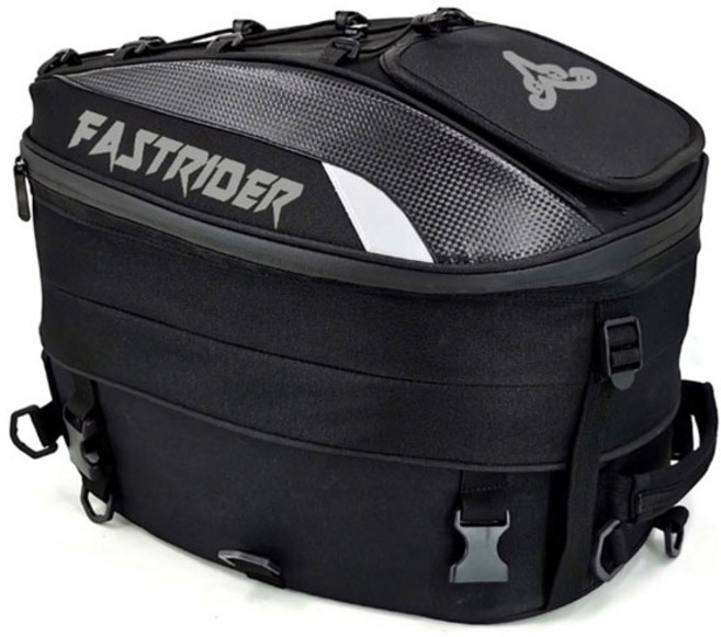 make speed 오토바이 리어백 (백팩겸용), 그레이