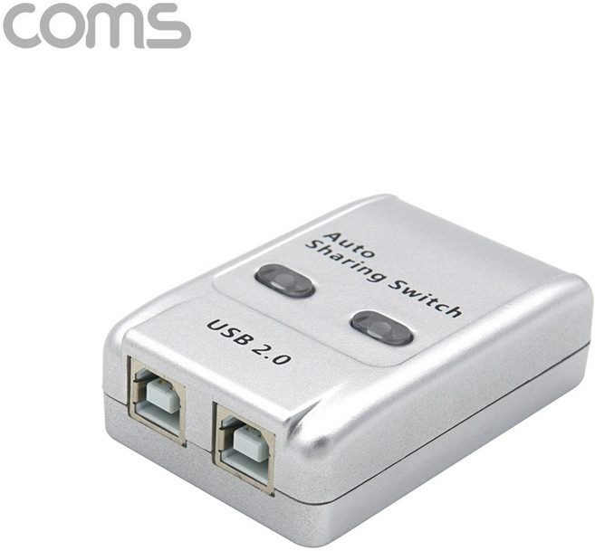 TB011 Coms USB 2:1 수동기 프린터 스캐너, 상세페이지 참조, 1개