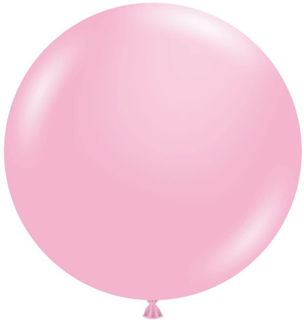 Tuf-Tex Balloons 베이비 핑크 파티 라텍스 풍선 61cm(24인치) (24022)