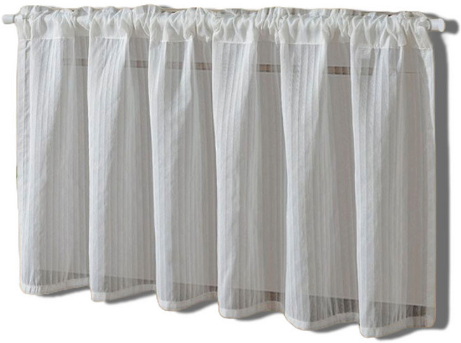 드리숲 쉬폰 선반 가리개 커튼 바란스 커튼