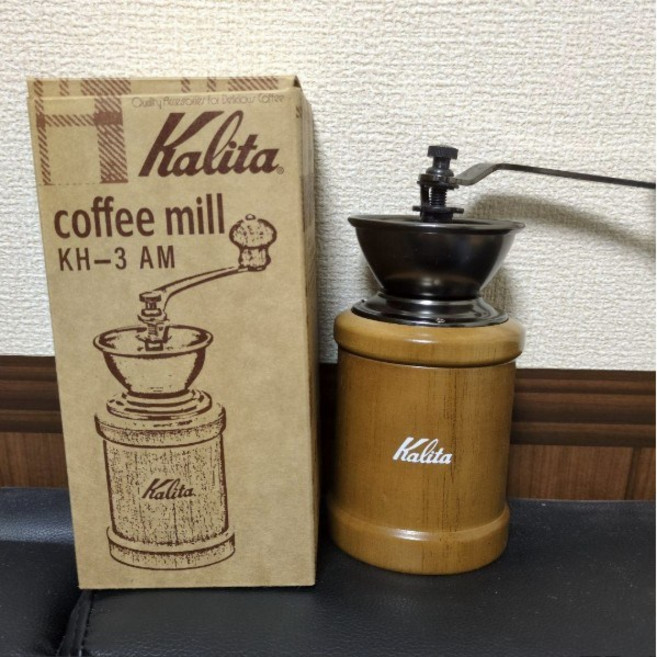 칼리타 커피 원두 그라인더 핸드밀 수동 KH-3AM KH-5
