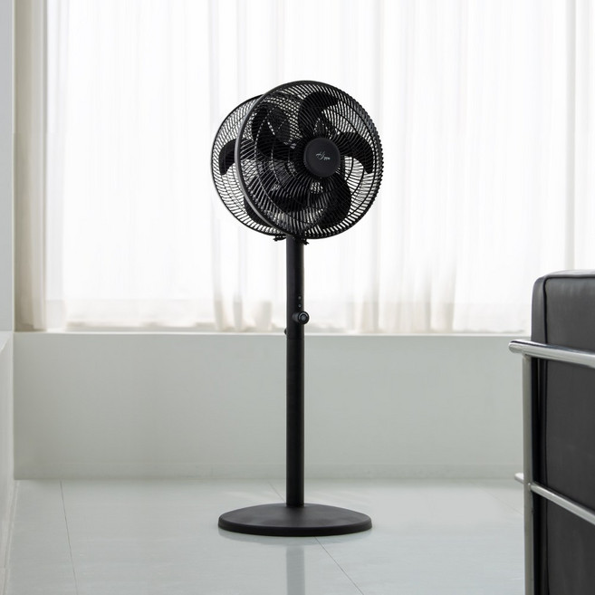 홍진테크 양방향 듀얼모터 2IN1 리모컨 스탠드 선풍기 업소용 공업용 가정용 거실