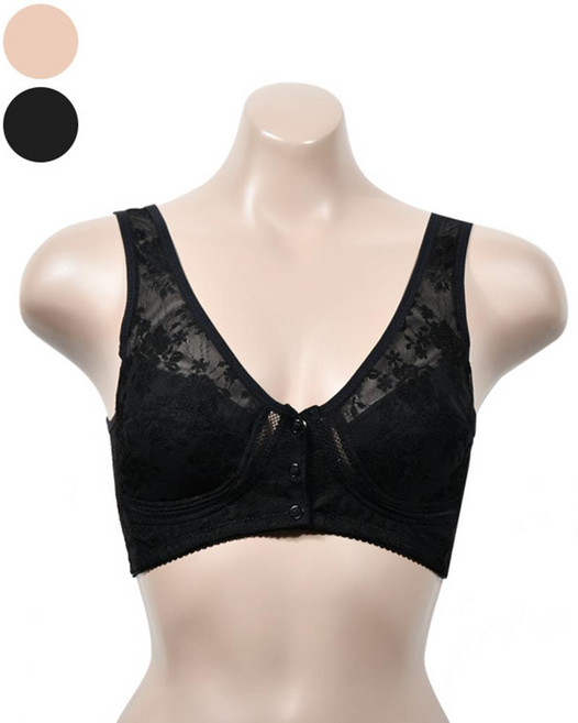 자연스런볼륨 부모님 할머니 앞단추 런닝브라자 이너브라 소재가좋은 여자브라 시원한브라 여자속옷 사계절
