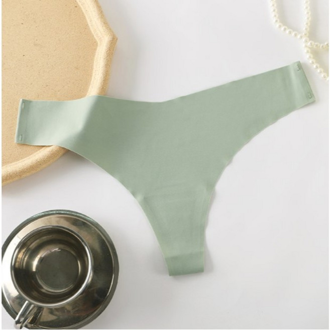 冰絲無痕丁字褲, 冰絲丁字褲【綠】