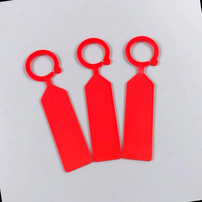 케이블 네임택 구분 고리 걸이 전선 정리 라벨 타이 복잡한 선 식별 관리, 핑크1PGS0700296D, 1개