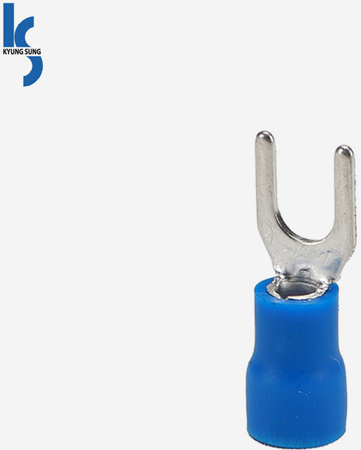 국산 PG터미널 말굽 압착 단자 Y타입 2.5SQ 4Y 1000개 대용량, 1개