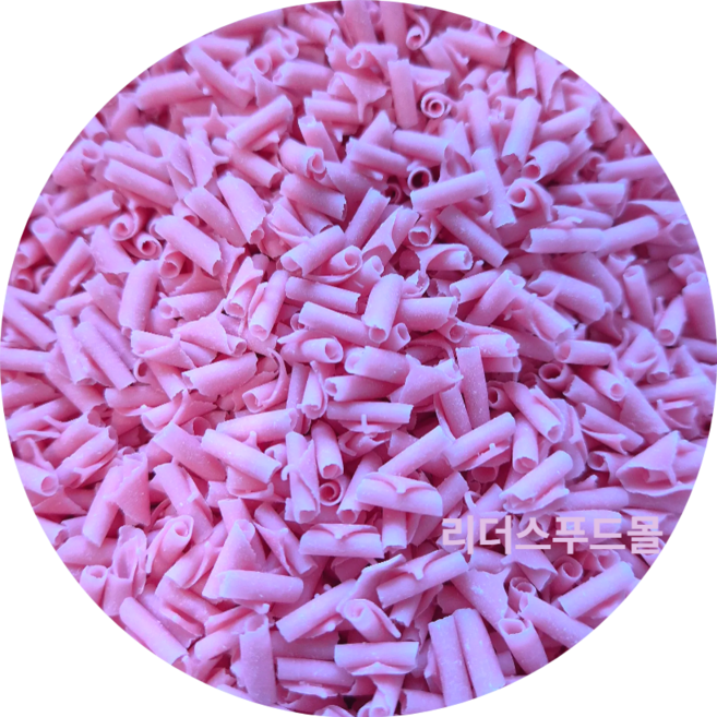 (소분) 딸기 블로섬 컬스초콜릿 데코 토핑용, 200g, 1개