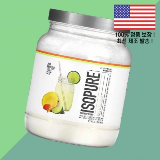 아이소퓨어 인퓨전 단백 프로틴 파우더 가루 분말 망고 라임 14.1온스 400g Isopure Infusions Protein Powder Mango Lime 14.1oz - 쿠팡