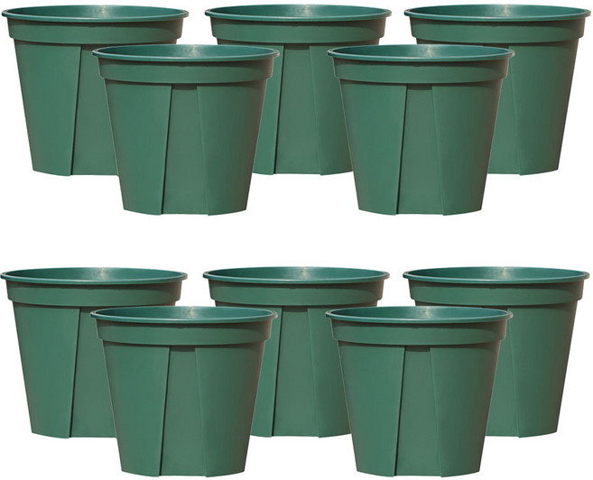 앙플랜트 숨쉬는 슬릿화분 10p, 그린, 10개