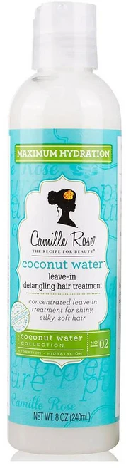 Camille Rose 카밀 로즈 코코넛 워터 리브-인 트리트먼트, 2개, 240ml - 쿠팡