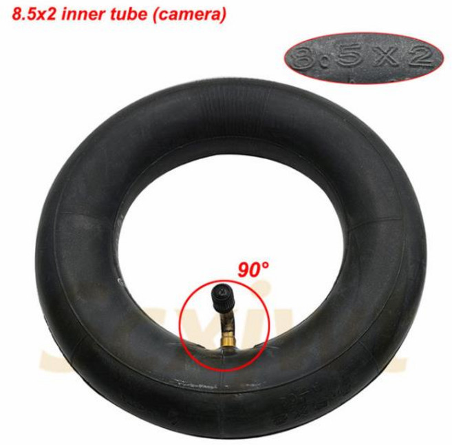 이노킴용 이너 튜브 카메라 8.5x2 8 1 2x2 (50-134) 라이트 큐리 제로 8 9 시리즈 전기 스쿠터 유모차 부품, 4)8.5x2 inner 90D, 1개