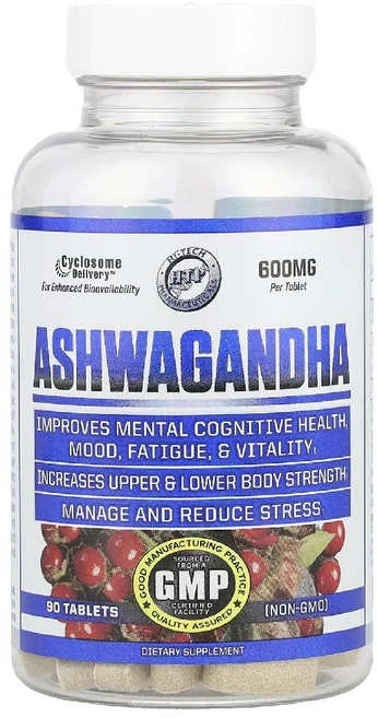 Hi Tech Pharmaceuticals 아슈와간다 600mg 90정 (판매가 중단된 상품) Pharmaceuticals (하이테크 파마슈티컬스), 1개 - 쿠팡