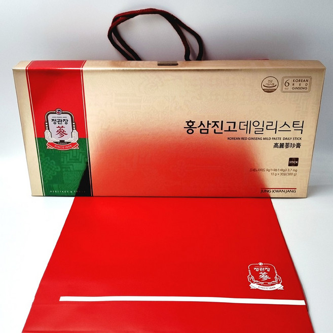 정관장 홍삼진고 데일리스틱 10g x 20포, 300g, 1개