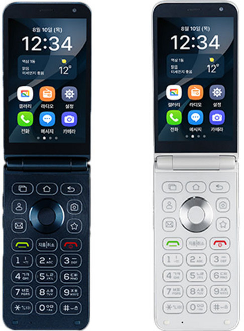 MIVE 스타일폴더2 32GB AT-M140 공기계 효도폰, 2.공기계[미개봉.미사용.새제품], 펄 화이트