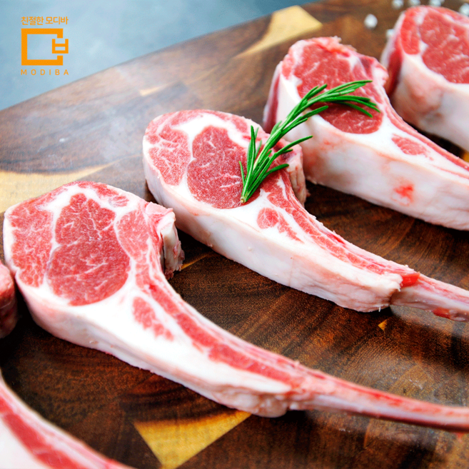 모디바 호주청정 어린램 양고기 양갈비 양프랜치랙 500g, 1팩, 호주 양갈비 프렌치랙 500g 내외