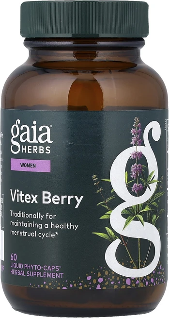 건강챙기세요 Gaia Herbs 여성 바이텍스 베리 액상 Phyto-Caps® 60정 백살까지오래오래, GaiaHerbs여성바이텍스베리액상PhytoCaps60, 1개 - 쿠팡