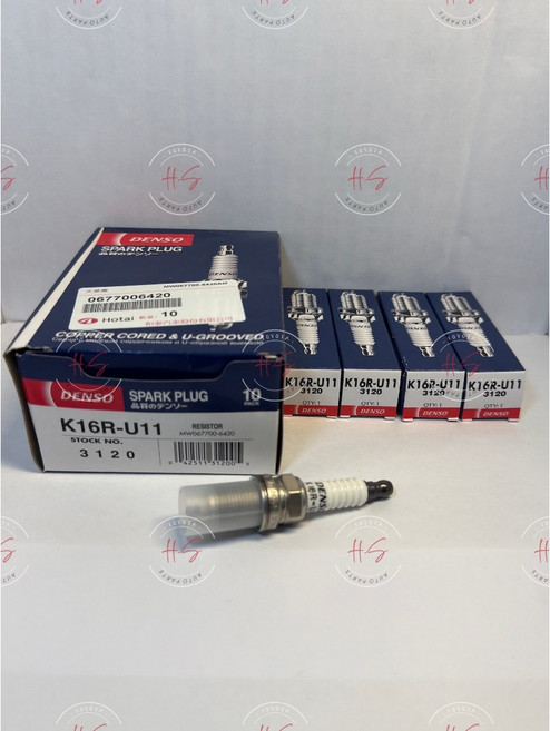 DENSO K16R-U11 火星塞, 1顆, N/A, 1顆