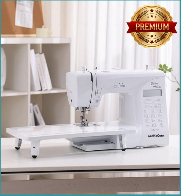 아로하닷컴 재봉틀 미싱 핸드 미싱기 컴퓨터자수 미니재봉틀 인터룩 가정용 자수 재봉 미싱, 가정용재봉틀