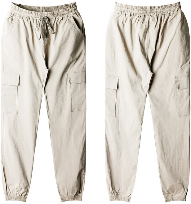 애니진 여성 여름 쿨 아이스 스판 카고바지 조거 밴딩팬츠 CO8130