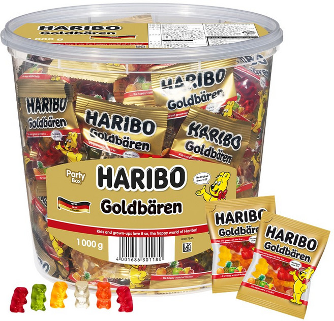 하리보 골드베렌 1000g, 1kg, 1개