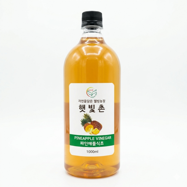 햇빛촌파인애플식초 1000ml, 1개, 1L