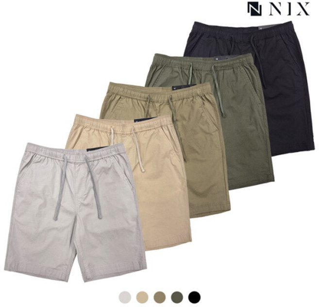 [닉스] [NIX]남) 코튼 컬러 5부 스탠다드 쇼츠(FNPMDYH150P)