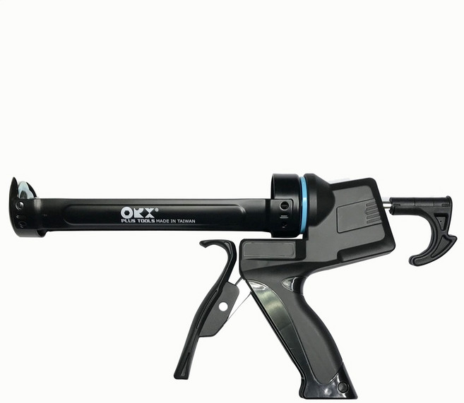 ORX 台灣製 NT818 無推桿矽利康槍, 1個, M10159 中置握把不滴膠