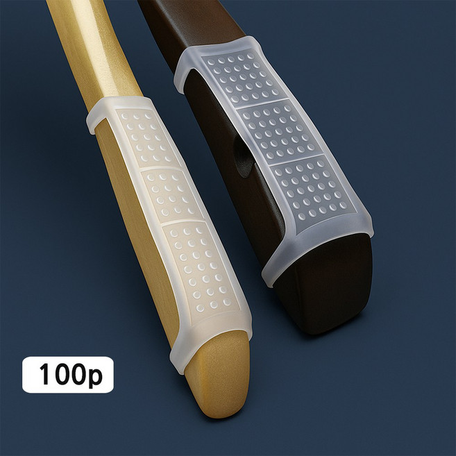 고무 실리콘 옷걸이 어깨 패드 옷가게 옷걸이 흘림 미끄럼방지 100개 옷가게 의류 매장 부자재, S(1.2cm), 1세트, 화이트