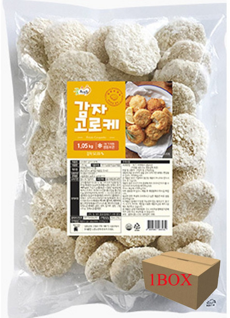 굿프랜즈 감자고로케1BOX 1050gX10개, 10개, 1.05kg
