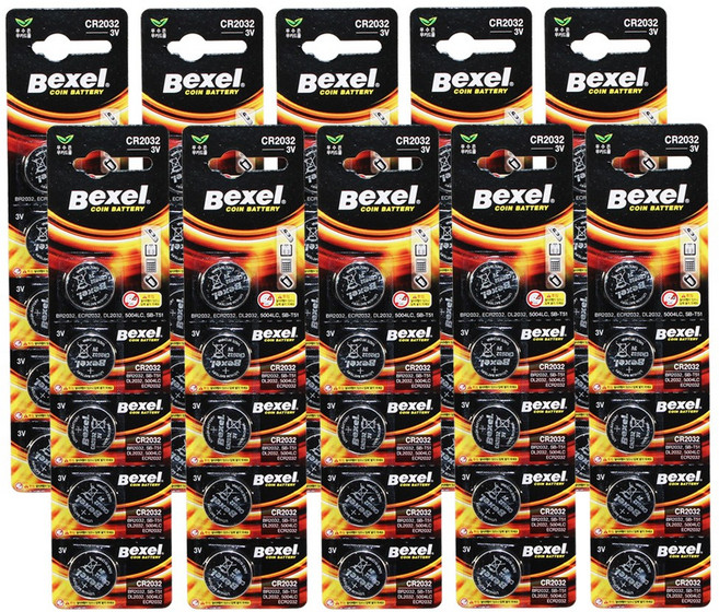 벡셀 CR2032 리튬전지 버튼셀, 10개