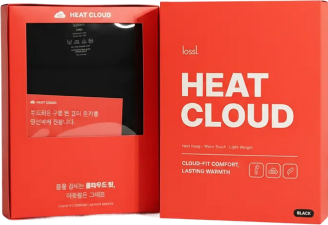 로슬 히트클라우드 프리미엄 여성 발열내의 세트