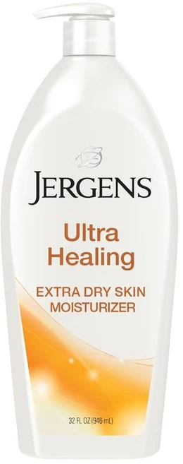 Jergens 울트라 힐링 건성피부 바디로션 핸드크림 겸용, 946ml, 1개 - 쿠팡