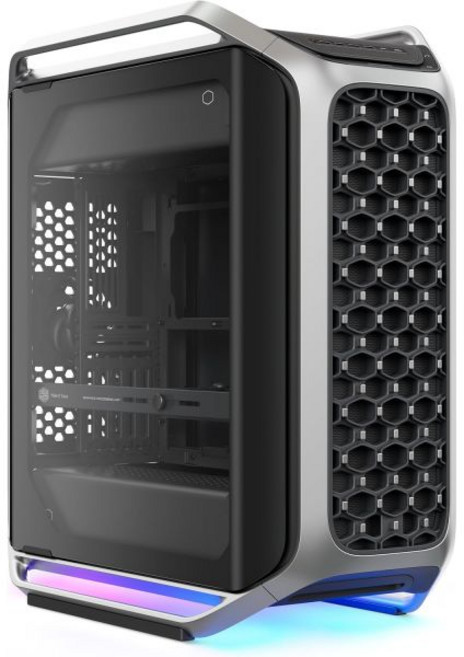 Cooler Master 본체케이스 PC케이스 튜닝 쿨러 마스터 코스모스 알파 풀 타워 PC 케이스 프리폼 2.0 회전식 레이아웃 400mm GPU 420mm 라디에이터 커브드, Cooler Master 본체케이스 PC케이스 튜닝 쿨