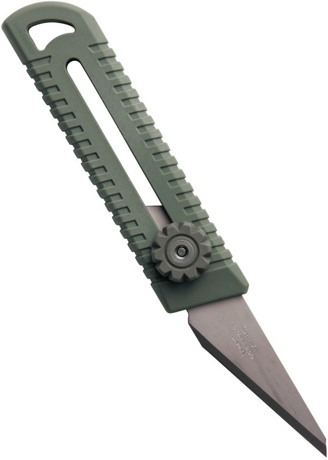 다이 이치 정공 피싱 나이프 MC 나이프 # 55 폴리지 그린 낚시, 1개