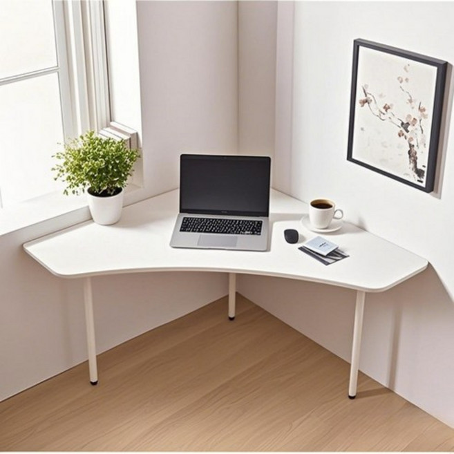 코너형 컴퓨터 책상 1인용컴퓨터책상 게이밍 책상 SZ07