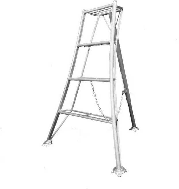 과수원 사다리 알루미늄 합급 정원 조경 농업용 과수용 원예 접이식 4m, 7단 - 2.4m, 1개