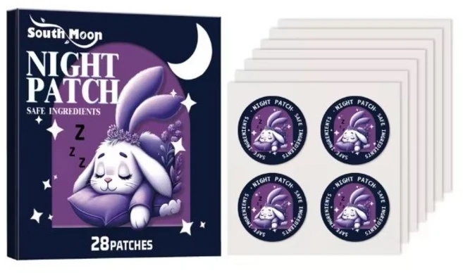 숙면 나이트 패치 편안한 잠을 위한 나이트 패치, 28매입, 1개 - 쿠팡