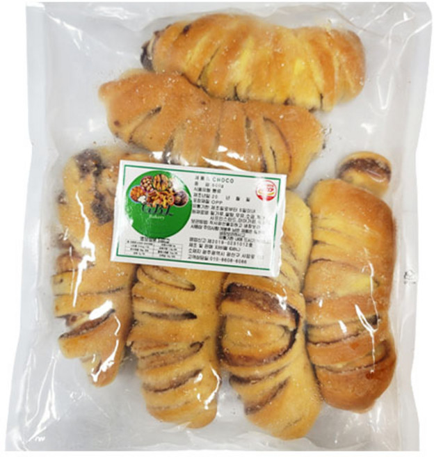 Choco Roll [Tinapay] 초코롤, 1개, 600g