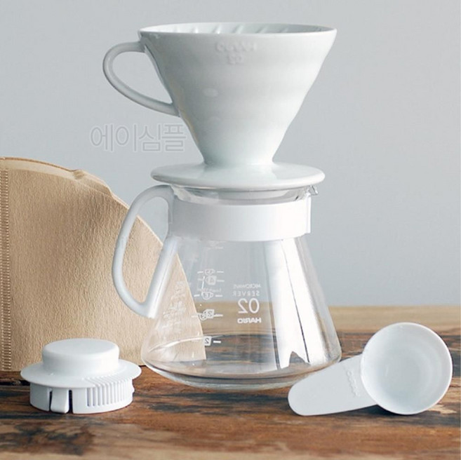 일본 도자기 드리퍼 핸드 드립 커피 세트 선물 가정용 드립커피 드롭커피 추출기구 드립퍼 여과기 체어