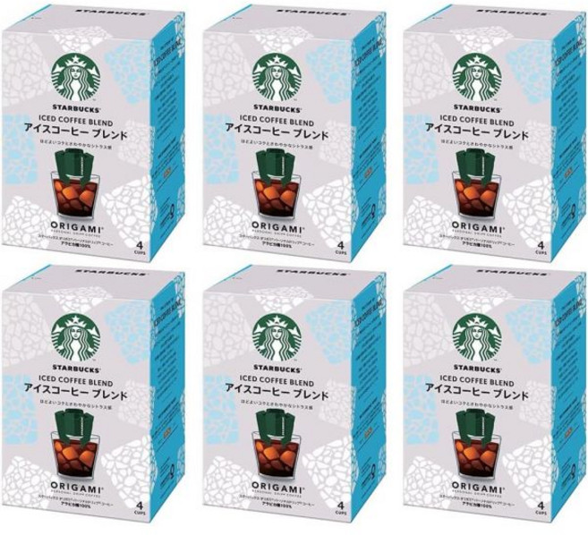 스타벅스 커피 （상자）스타벅스 Starbucks 오리가미 퍼스널 드립 아이스 블렌드 1케이스