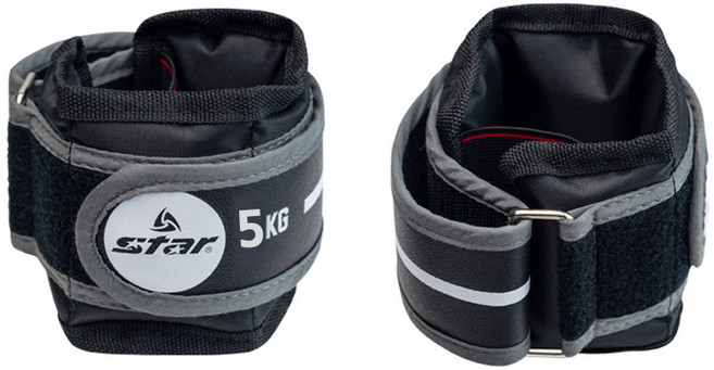 스타 EU322 이지 중량밴드 5kg 손목 발목 겸용 운동, 스타EU322중량밴드5kg